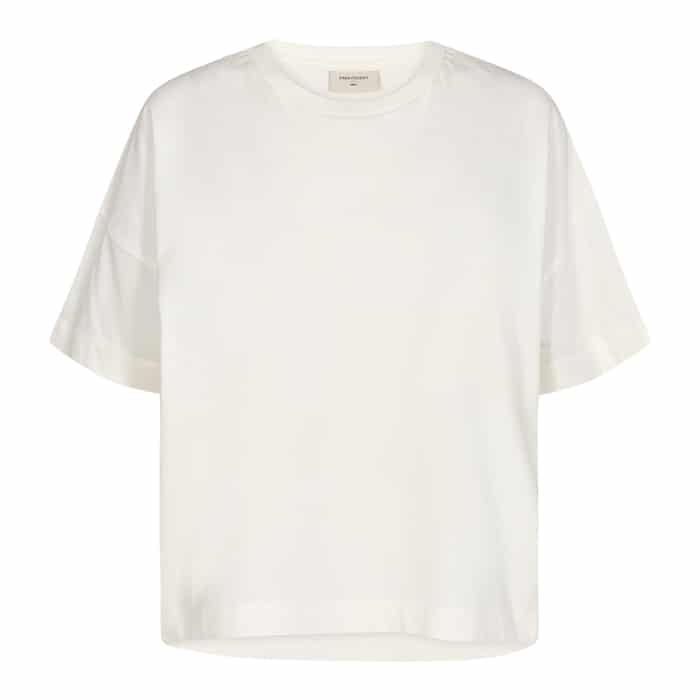 FREEQUENT Hanneh t-shirt - Off-White - KØB ONLINE